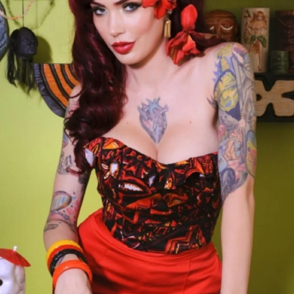 Dixiefried by pinup couture bustier - Picture 1 of 7